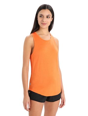 Flash Icebreaker Merino Sphere II Tank Women's T Shirts | AU 1570YXFU